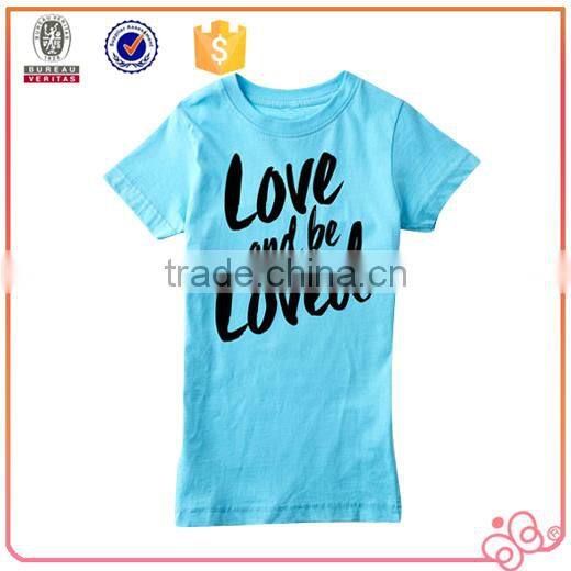 2016 shishi factory top fashion girl long extended t shirt for summer