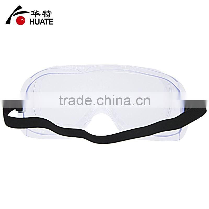 Eyewear safety goggles with ventilation holes