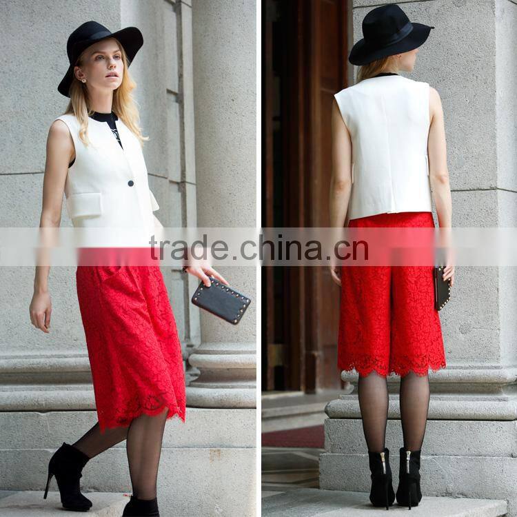 2016 women dress pants new model China supplies nice design high quality casual pants for women