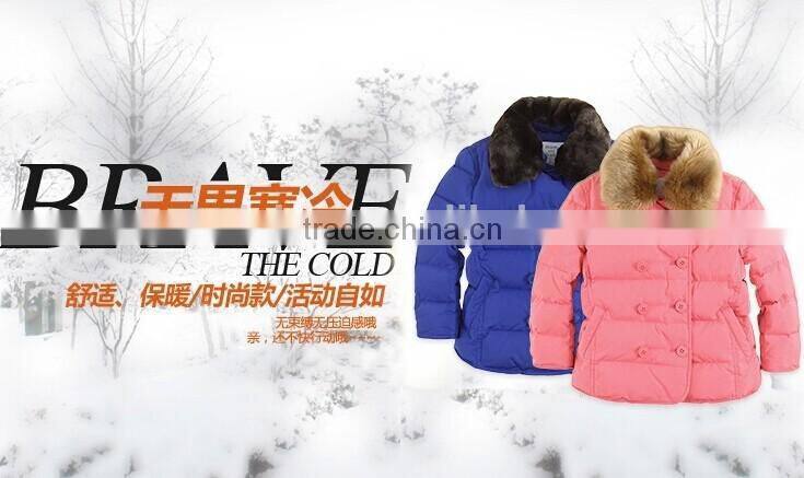 HOT SALE WHOLESALE children clothing winter children down coat in stocks