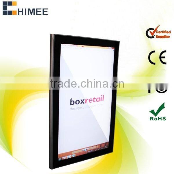transparent color lcd display/LCD monitor for advertisement/55inch transparent lcd monitor