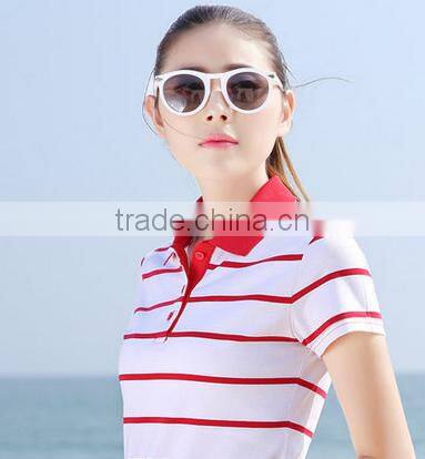 2017 Hot China Wholesale Best selling Cotton ladies Womens Polo shirts Great Workmanship High made Wholesale Polo t-shirts
