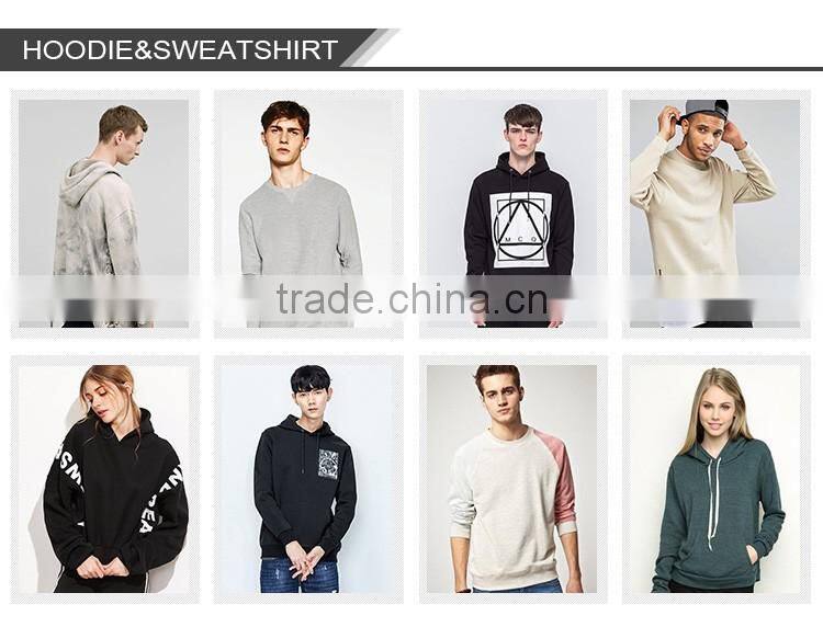 2017 custom mens lightweight cotton print oversized sweatshirt