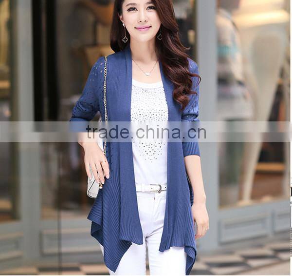 Spring and autumn new style casual slim women shawl cardigan ,cardigan sweater,knit cardigan