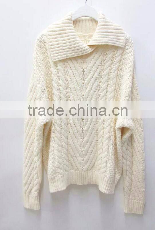 Runwaylover 2017 Latest Elegant Women Winter Clothes Warm Knitting Wool Pullover Sweaters