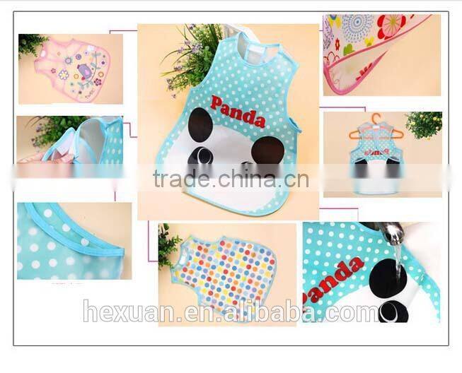 8 designs stocked you can choose ,EVA design baby bibs