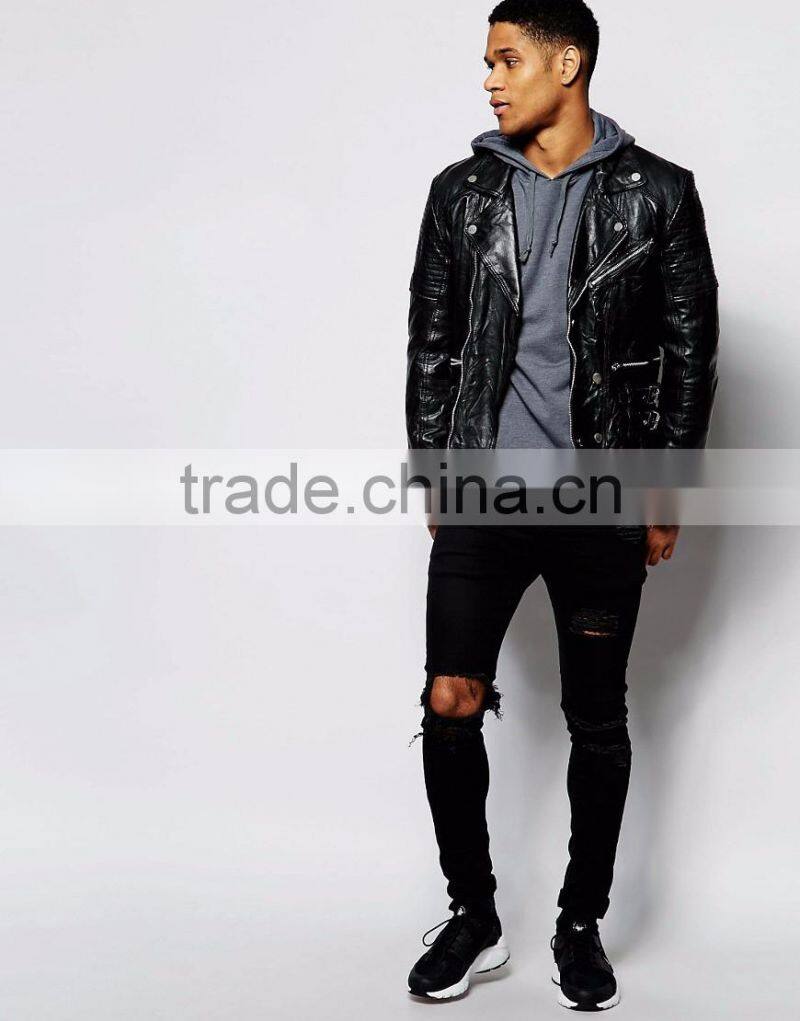 Cheap plain men's hoodies blank front pouch pocket wholesale hoodies 2016