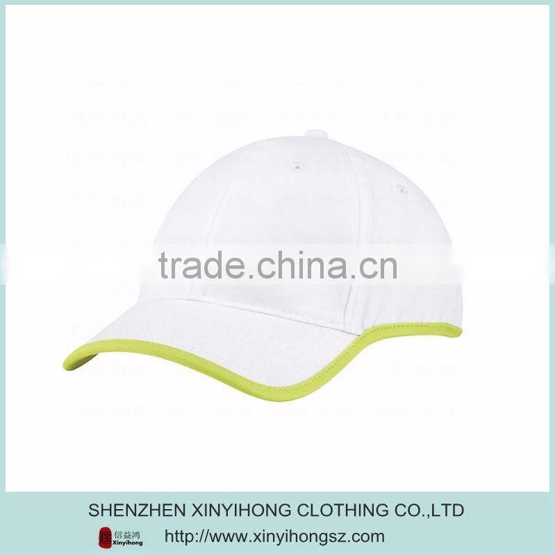 wholesale 100% polyester golf hats with embroidery logo