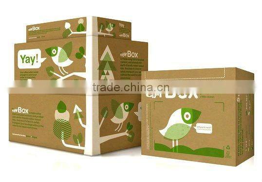 B2C web site paperboard delivery carton