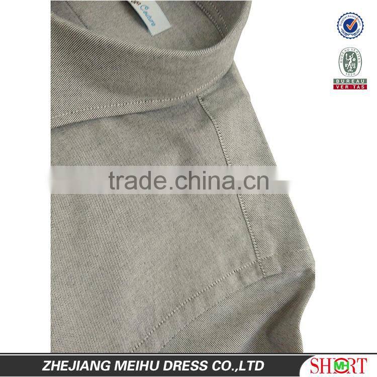 2016 High Quality Custom PANDA Embroidered Boy Casual Shirt