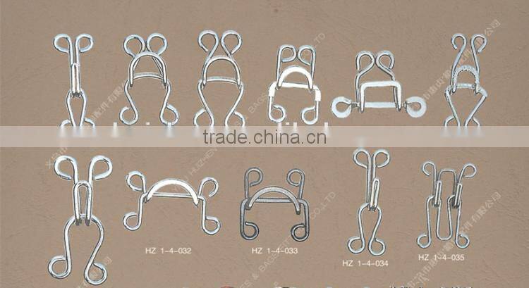 Gold Metal bra hook strap buckle