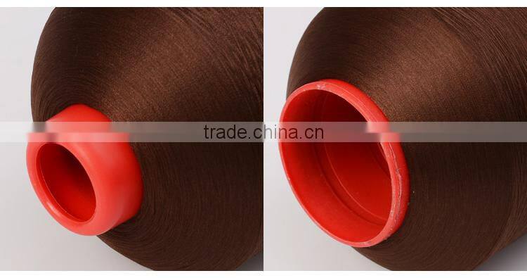 Color accuracy 150D 100% polyester texture yarn overlocking thread
