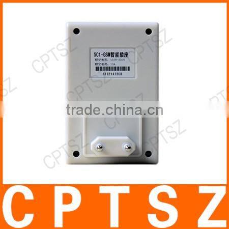 Mobile GSM wireless remote control remote control switch socket intelligent remote control European standard socket