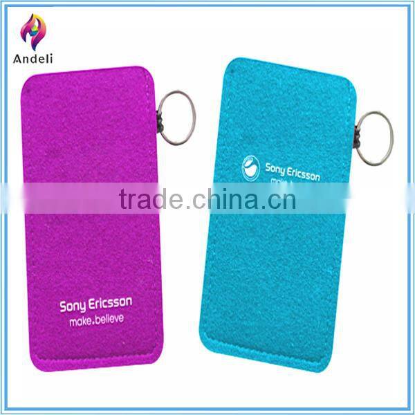 Popular felt mobile phone carry bag