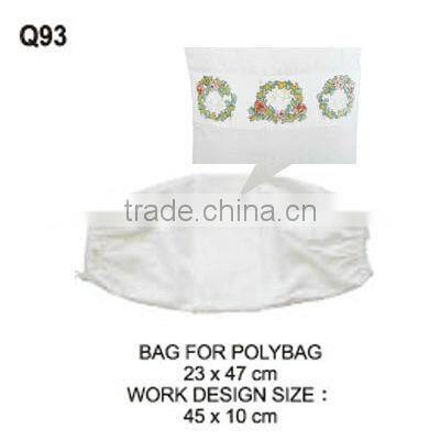 FOR KID - WHITE FABRIC PENCIL BOX (Q84) PENCIL BOX