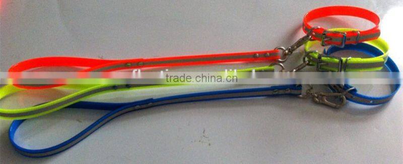 Light Up Dog Collar/ Reflective Dog Collar/ Reflective Dog Leash