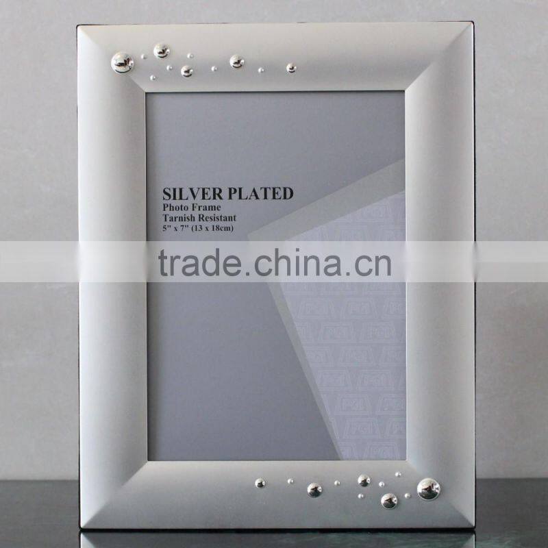 2016 New Style Hot Sell Simple Design Sliver Picture Frame