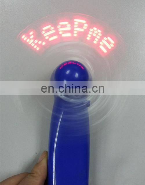 LED message fan, LED fan, hand fan for christmas decorations