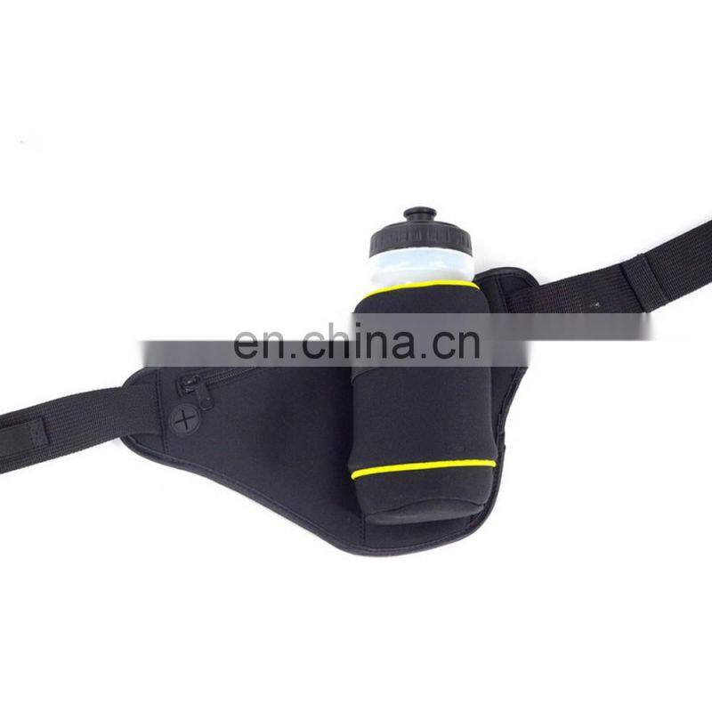 fashion waterproof neoprene water bottle waist belt bag