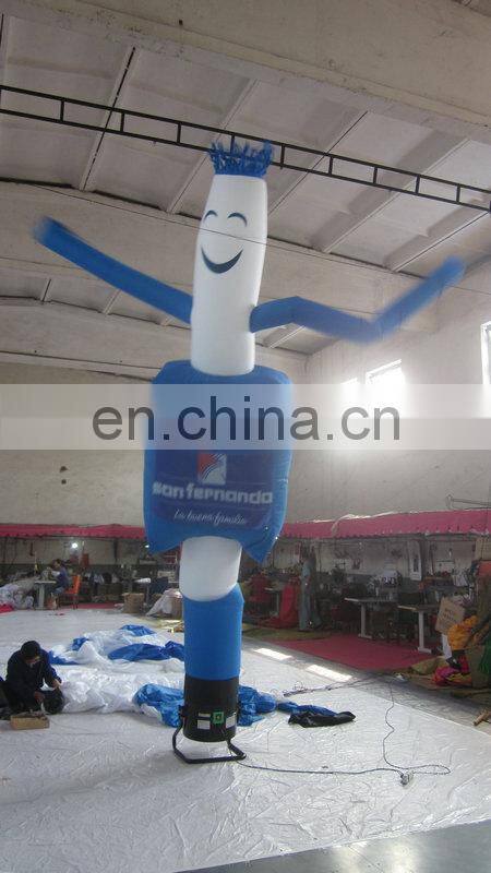 customized led lighting advertising costumes inflatable advertising air dancer
