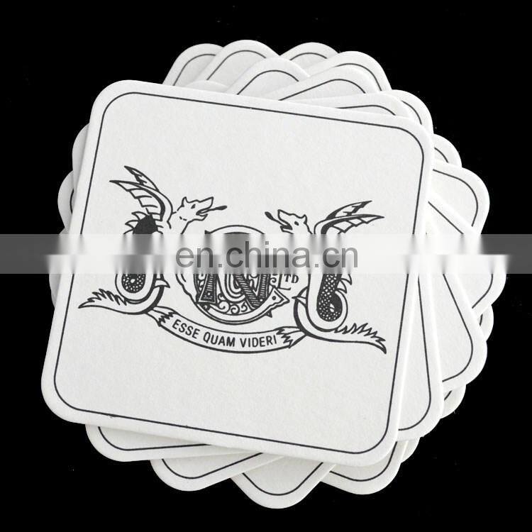 Factory direct custom absorbent paper coasters