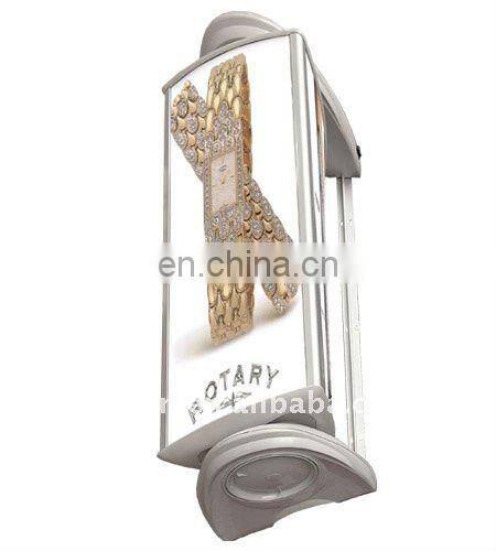 Hot Sell Three Sided Rotating Light Box, Customize Logo
