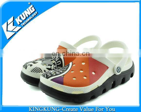 Cheap and stylish man garden shoe with eva material