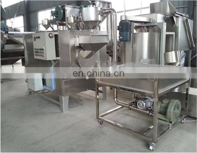 Conveyor Type Belt Cooling System Grain Corn Soybean Cocoa Bean Nut Roaster Tea Sesame Peanut Roasting Machine