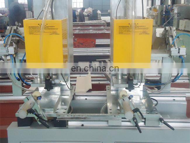 Window profile screw fixing plastic window machine