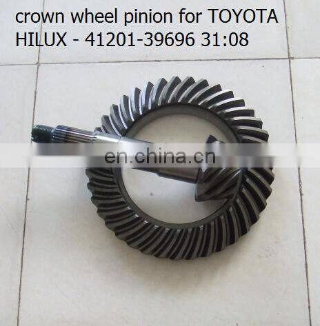 41201-39696 crown wheel pinion for HILUX 31:08