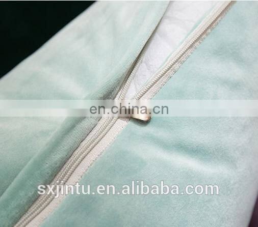 Decorative Throw Pillow Covers Soft Particles Velvet Solid Cushion Covers