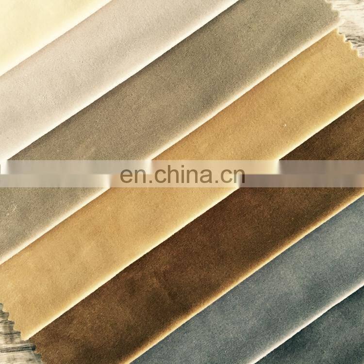 Factory sale 100% Polyester Holland velvet fabric upholstery velvet fabric for curtain fabric textile