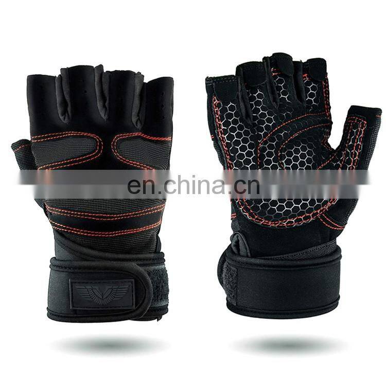 The Best Body Building Fitness Glove with Integrated Wrist Wrap Support