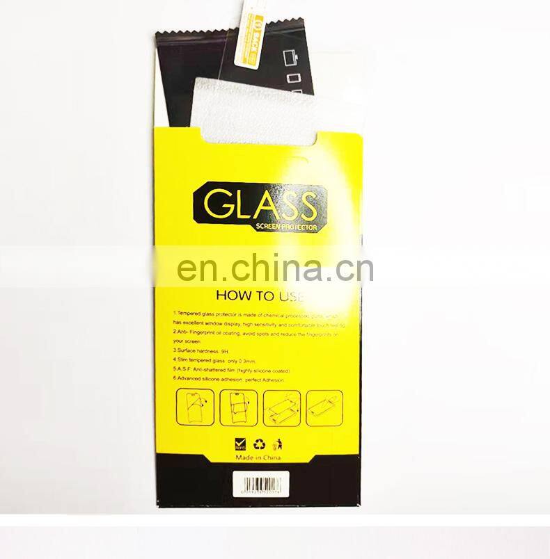 Promotion Product Tempered Glass Screen Protector for iPhone 6/7/8/10/11 Full Covered 2.5D cell phone glass screen protector