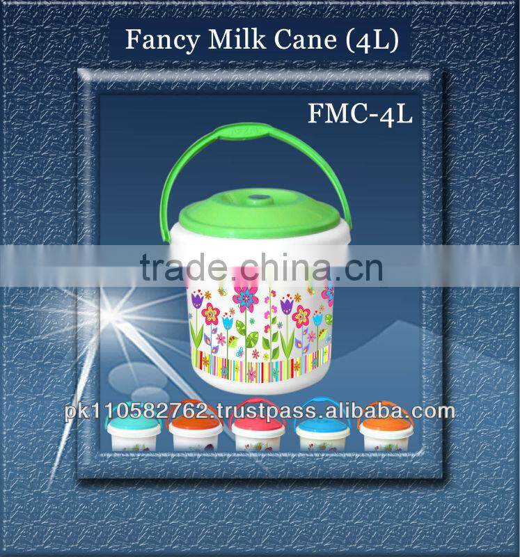 FMC-4L printed square plastic bucket
