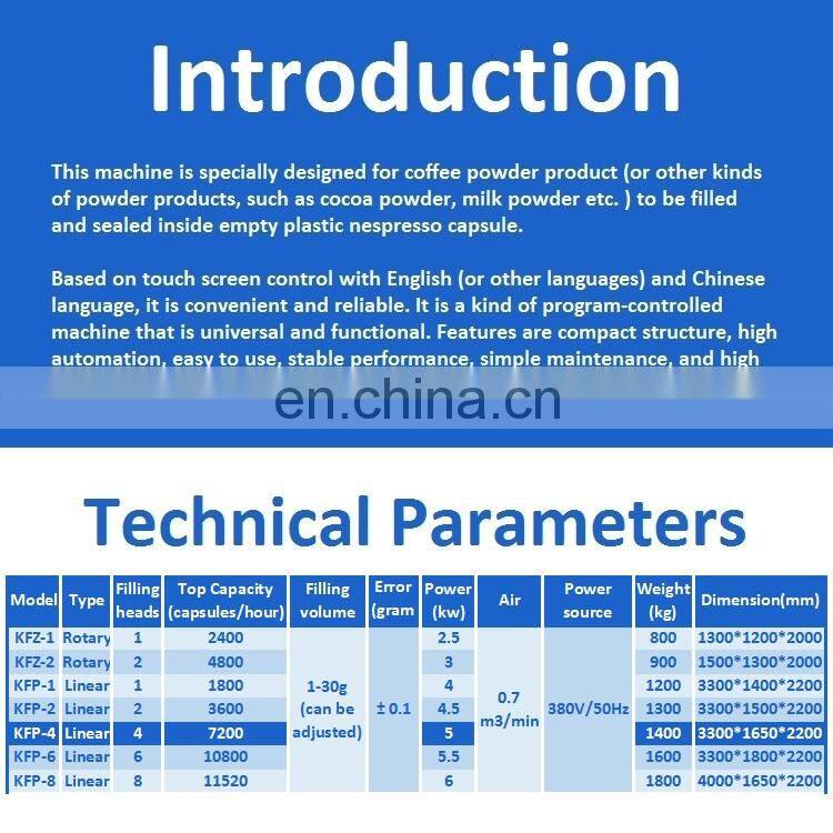 Shanghai Joygoal  coffee capsule manufacturing equipment, nespresso kup coffee capsules filling machine
