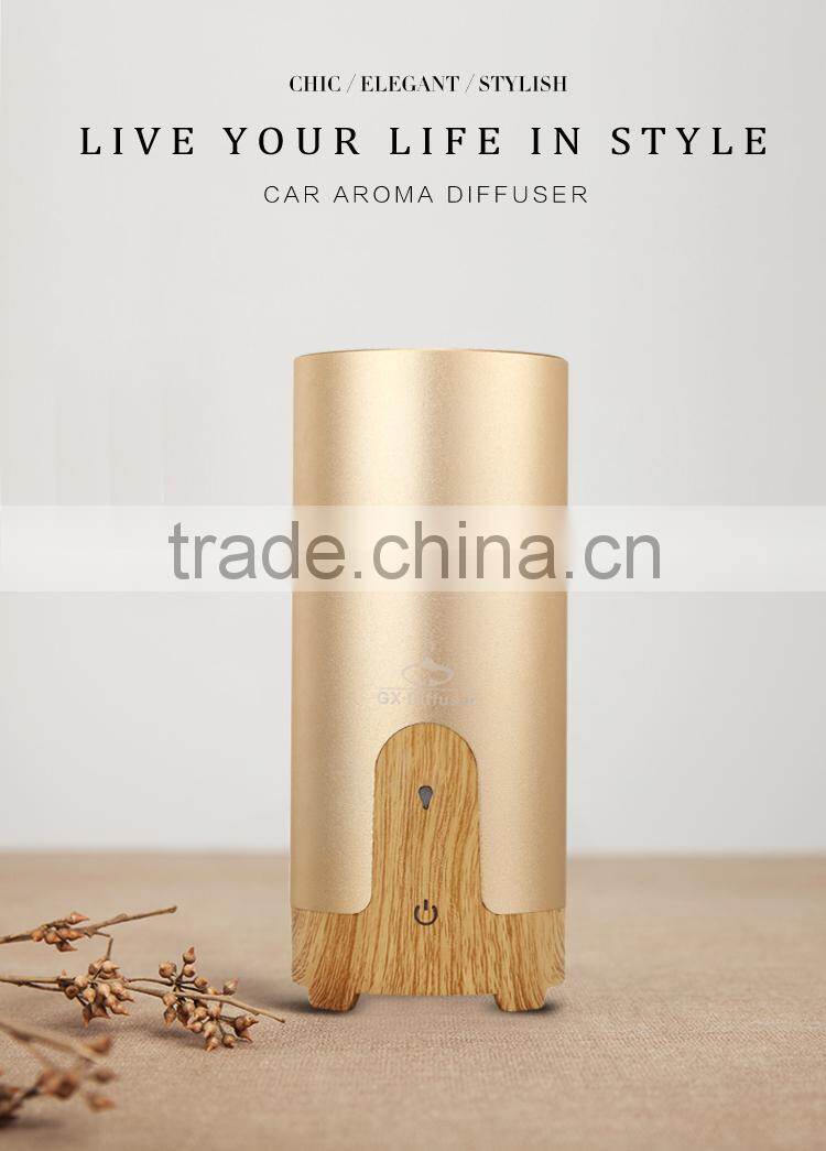 2016 A-alloy fashion design Grey decoration car purifier wholesal GX-B02