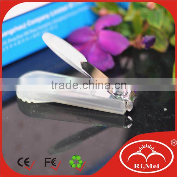 hot sell souvenir carbon steel nail clipper with key holder