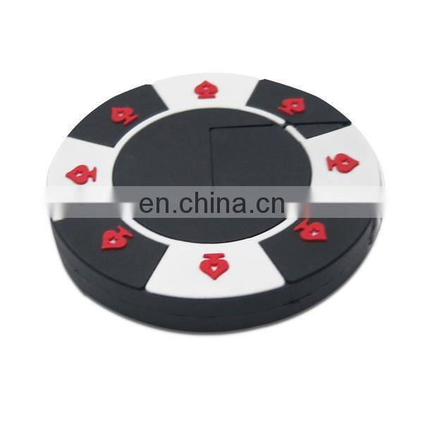 new product Poker chip usb pen drives, Poker chip usb flash drive, OEM customized shape 2D 3D pvc usb drive alibaba china