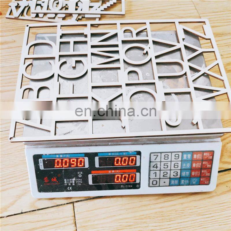 INS simple 26 wooden letters hanging flag party pull flag children's room decoration hanging wall photography props