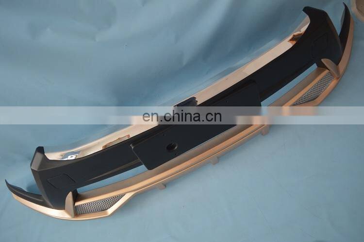 ABS material front/rear bumper guard for Toyota Highlander 2015+