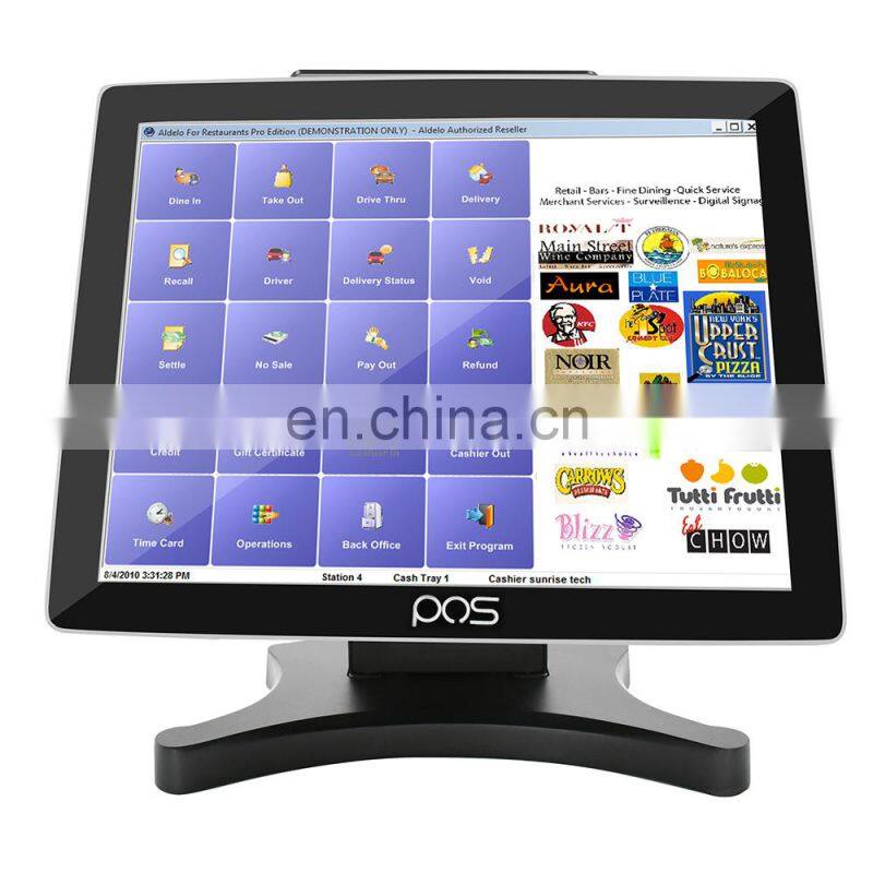 Ready to shipping 15inch Cash Register Retail Pos System single Screen Pos System Machine All In One Tablet