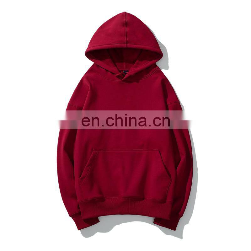 High Quality Custom Logo Blank Oversized Plain Pullover 95% Cotton Mens Sweatshirts