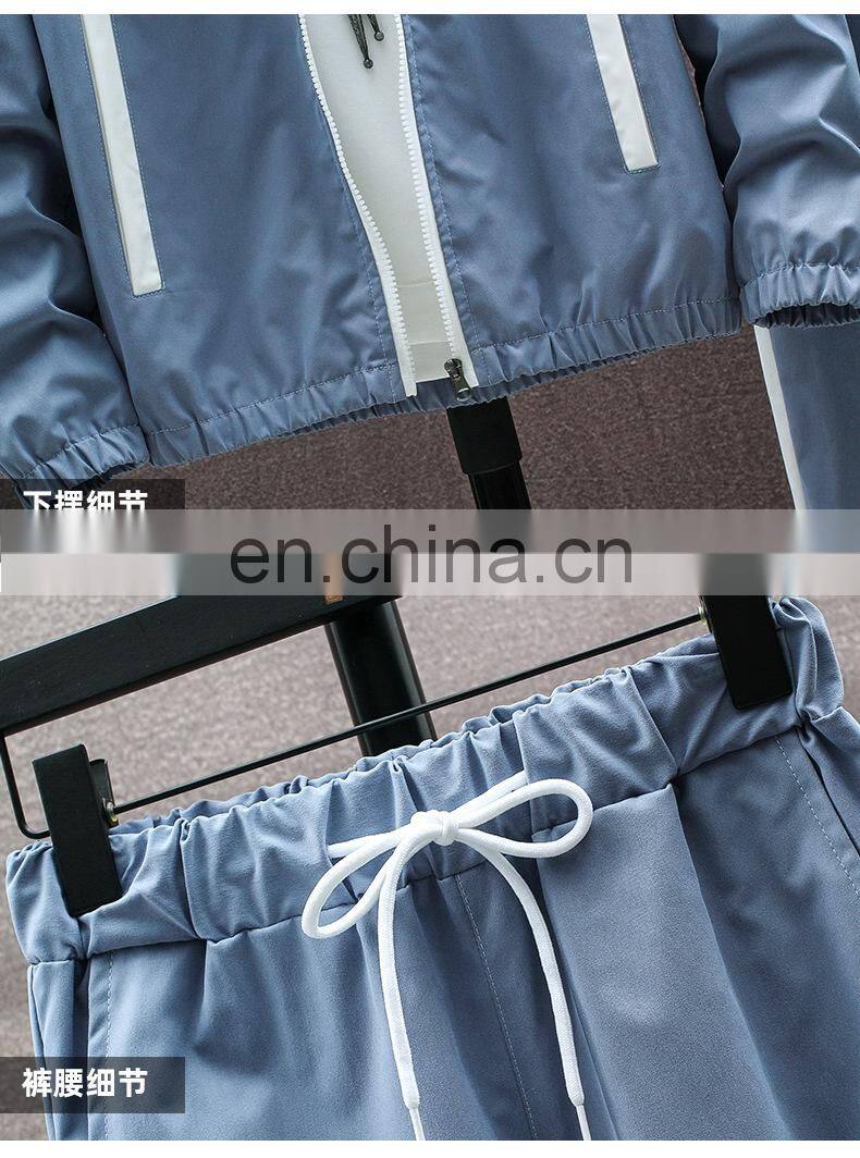Wholesale 2-pieces men's plus size big and tall sports and leisure sports sets jogging suit custom men's suit