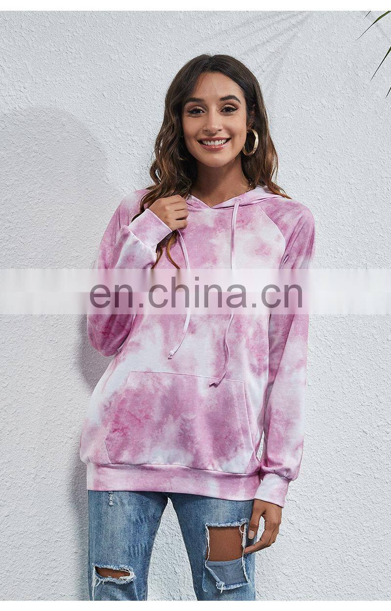 Europe 2021 European and American fall hot styles trendy fashion casual hooded fashion women's sweater