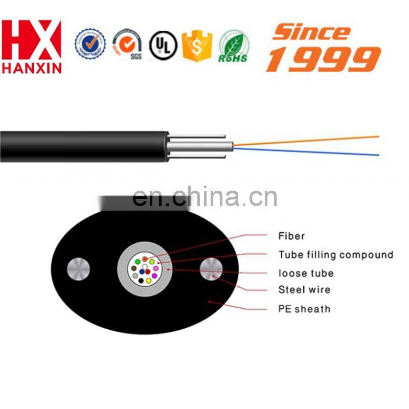 ONU G657A 1 core drop cable GJYXCH Drop Flat Fiber Cable