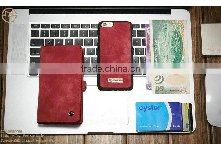 Wallet leather case for iphone 6, Multi-function case for iphone 6