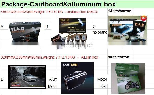headlight restoration kit hid lamp 35w/55w h1 h3 h4 h7 h8 h9 h11hid xenon ballast hid kit hot sale