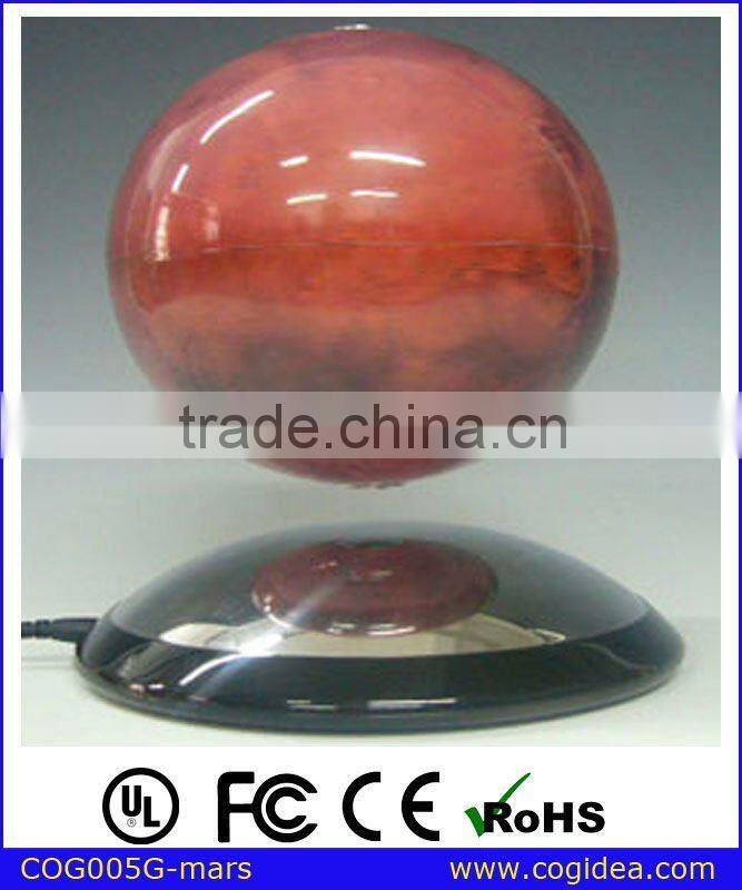 China manufacturer magnetic floating and self-revolving globe display-mars