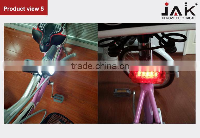 JAK HF5718 bicycle headlight & Taillight set for sale